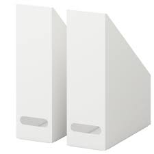 Kvissle Magazine File Set Of 2 White Ikea In 2020 Magazine Files Ikea Ikea Handles
