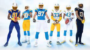 Contemporary kitchens are a modern design lover's dream, and this space by tyler karu is a great example. Bolt From The Blue Chargers Unveil Sharp New Uni Set