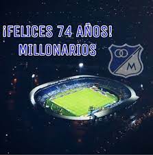 Millonarios dominó la primera etapa del fútbol profesional de la mano, con un equipo plagado de estrellas nacionales e internacionales, incluyendo al gran alfredo di stéfano. La Pagina Embajadora On Twitter Feliz Cumpleanos Millonarios Felices 74 Anos De Gloria Pasion Y Aguante Nos Volveremos A Ver Pronto Https T Co Qai6f7w123