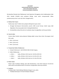 Maybe you would like to learn more about one of these? Job Sheet Ujia Prak Biologi 2019