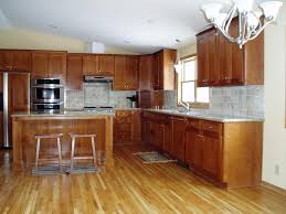 Invest In A New And Improved Kitchen And Do Your Part To Enhance Your Home S Overall Appeal Honey Oak Cabinets Kitchen Flooring Options Bamboo Flooring Kitchen