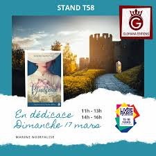 Les petits secrets du salon du livre: Salon Livre Paris Mon Materiel De Dedicace A Touch Of Blue Marine