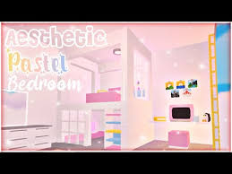 Simple ways to create an aesthetic bedroom ideas in no time. Aesthetic Pastel Bedroom Speed Build Adopt Me Speed Build Tour Itz Sweet Mango