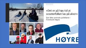 Høyre har styrt norge trygt siden 2013 med erna solberg som statsminister. Snoscooter Det Er Pa Hoy Tid At Scooterfolket Tas Pa Alvor Sier En Rekke Politikere I Finnmark Hoyre Reitwagen