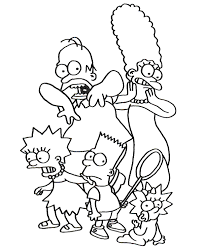 Simpsons Colouring Books In 2020 Family Coloring Pages Cartoon Coloring Pages Coloring Books