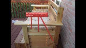 Get free shipping on qualified outdoor storage benches or buy online pick up in store today in the storage & organization department. How To Build Outdoor Weather Resistant Multi Function Storage Bench Youtube