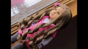 Buy dolls with long hair and get the best deals at the lowest prices on ebay! How To Curl Your American Girl Dolls Hair Youtube