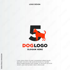 Es kann z.b helfen seinen namen zu buchstabieren. Initial Letter 5 Dog Logo And Icon Name Dog Design Vector Stock Vector Adobe Stock