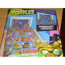 Ninja Turtles Dekbedovertrek 1 Persoon Katoen 135cm Op 200 Cm