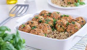 Recette Boulettes De Veau Aux Courgettes Grillees Tomates Sechees Picard Recette Boulette De Veau Recette Boulette Boulette