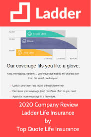 Ladder Life Insurance Review In 2020 Best Life Insurance Companies Life Insurance Companies Top Life Insurance Companies