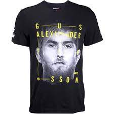 Reebok Ufc Artist Series Alexander Gustafsson Shirt Black Large Men S Ufc Alexander Gustafsson Mens Tshirts