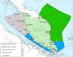 It claims an eez of 200 nautical miles (370 km) from its shores. Zon Maritim Malaysia