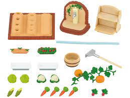 I have sakai wakana visiting the garden today with her cat, dora. Sylvanian Families Vegetable Garden Set Regular Multi Colour 5026 Buy Online At Best Price In Uae Amazon Ae