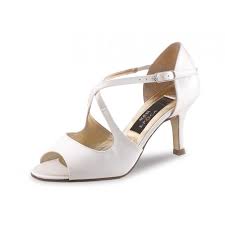 See more of mariage blanc en france on facebook. Chaussure Cuir Lisse Mariage Ouverte Satin Blanc Nueva Epoca Talon 6cm