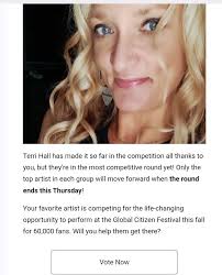 Voting for a Contest Finalist Spot