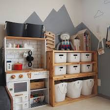 カラーボックスでできる 手作り机の簡単アイデア実例集 子供部屋 収納 100均 子供部屋 収納 アイデア インテリア 収納