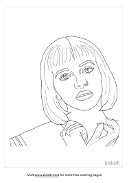 Melanie martinez drawing sketch coloring page. Melanie Martinez Coloring Pages Free Music Coloring Pages Kidadl