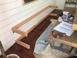 Building a breakfast nook bench. Diy Built In Dining Bench With Storage Breakfast Nook Banquette Tutorial