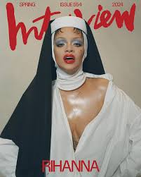Rihanna's X-Rated Nun Photoshoot Blasted As “Religious Mockery” | Bored  Panda