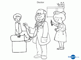 Children's coloring pages online allow your child to color. Pictures Of Doctors For Kids Coloring Home