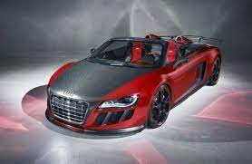 Audi R8 Spyder Matte Black And Red Audi Audi Cars Audi R8 Spyder
