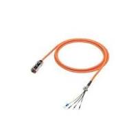 Siemens 6FX30025CL021BA0 Pre-Assembled Power Cable With Straight Connector,  For Use With SINAMICS V90 Basic Servo Drive System, Motor S-1FL6 HI 400 V  ...