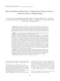 One 2016 study concluded that using wider margins does not necessarily prevent local recurrence more effectively than using narrower ones in women. Pdf Beyond Palliative Mastectomy In Inflammatory Breast Cancer A Reassessment Of Margin Status