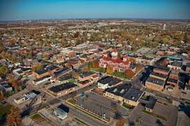 Aerial Fall Photo Of Crown Point Indiana Crown Point Indiana Crown Point Aerial