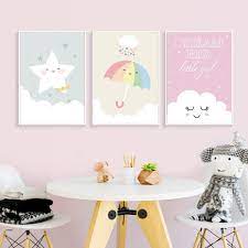 Dream big letter wall decor. Motivational Quotes Posters Prints Dream Big Little Girl Letters Canvas Painting Wall Art Children Home Decoration With Free Shipping Worldwide Weposters Com