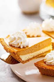 You can make this into a paleo pumpkin pie by using coconut cream instead of heavy cream. Easy Pumpkin Pie Cheesecake The Novice Chef