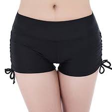 Kisshine Pure Colour Swimsuit Bottom Shorts Swimming Panty Beach Tankini Bottoms Amazon Ca Cloth Swim Suit Bottoms Womens Board Shorts Swimwear Womens Sporty