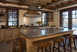 All stainless steel flat bar comes in a hot rolled annealed and pickled finish. 75 Beautiful Rustic Kitchen With Stainless Steel Countertops Pictures Ideas December 2020 Houzz