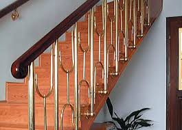 For 10' railing, insert provided screws through flat side of top and bottom rails into middle baluster to secure. Brass Railings