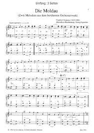 Ersatzteile für akkordeons online bestellen. Die Moldau By Bedrich Smetana Sheet Music For Accordion