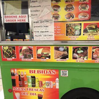 FOOD TRUCK SABORES LA — Fast food restaurant food truck in Los Angeles, California