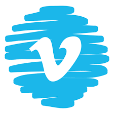 Vimeo Distorted Round Icon Ad Affiliate Affiliate Icon Distorted Vimeo Material Design Background Logo Sign Icon