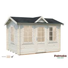 How to build your keops log cabin. Palmako Claudia 7 4m Sq Log Cabin 3 4m X 2 6m
