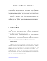 19 3.0 objektif kajian / soalan kajian bahagian ini menyatakan dengan terperinci tentang objektif kajian, soalan kajian, kepentingan. Https Skripsistikes Files Wordpress Com 2009 08 Proposal Penelitian Kajian Pustaka Pdf