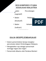 Kerajaan malaysia mengamalkan sistem pentadbiran persekutuan dan doktrin pengasingan kuasa. Best Komponen Utama Sistem Kerajaan Malaysia Documents Scribd