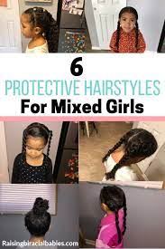 Braided hairstyles for little girls require only one thing that is: 7 Protective Hairstyles For Biracial Hair Raising Biracial Babies