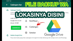 Cara Melihat Backup Whatsapp Di Google Drive Agar Dapat Memulihkan Cadangan Wa Youtube