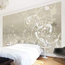 La carta da parati per camera da letto è la soluzione perfetta per rendere le vostre camere delle stanze uniche, eleganti e raffinate. Mustertapete Perlmutt Ornament Design Home Decor Bedroom Decor Decor