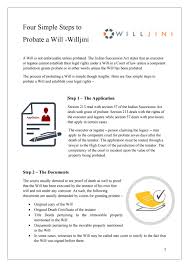 What an executor cannot do. Four Simple Steps To Probate A Will Willjini By Willjini Succession Services Pvt Ltd Issuu