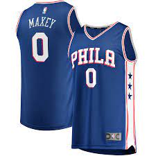 Buying a philadelphia 76ers jersey is a rite of passage for any fan. Men S Philadelphia 76ers Tyrese Maxey Fanatics Branded Royal 2020 Nba Draft First Round Pick Fast Break