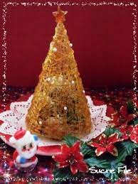 クリスマスに 食べれるツリー シュクレフィレ 飴細工 飴細工 クリスマス ブッシュドノエル