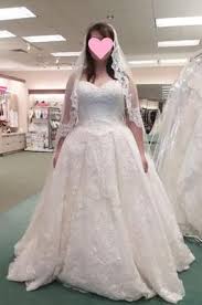 New, sample and used oleg cassini wedding dresses for sale at amazing prices. Oleg Cassini Wedding Ball Gown With Lace Appliques David S Bridal Ball Gowns Wedding Ball Gowns Classic Wedding Dress