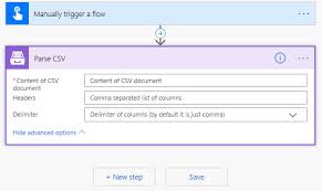 How To Parse A Csv File Using Microsoft Flow Azure Logic