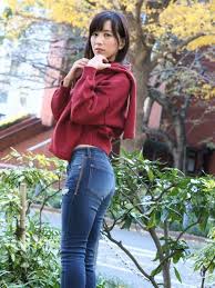 麻生 ゆうき さん 山下公園周辺で 野外リク撮 part 4 デニム ファッション ファッション 女子高生ファッション