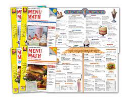 Make math easy and fun for your kids by using these worksheets to aid in their studies. Real Life Math Series Menu Math Level 2 Classroom Pack Level